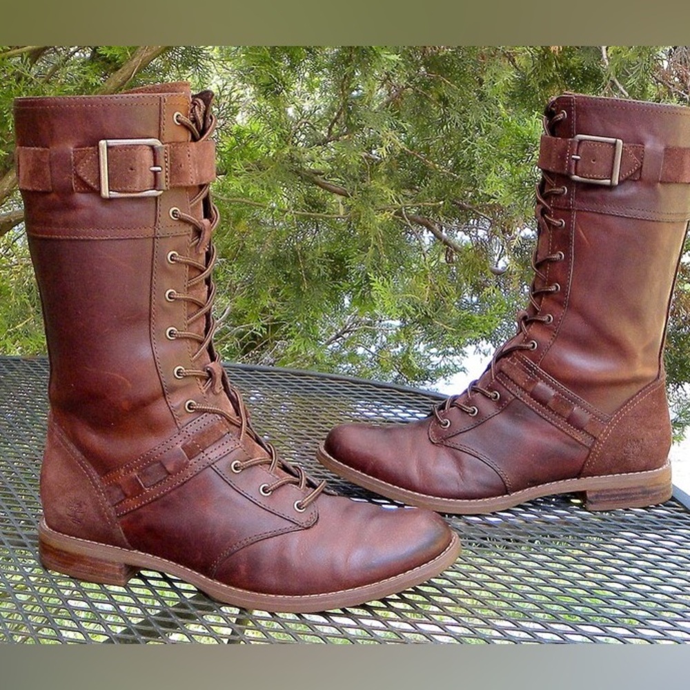 Timberland mid-Calf Leather Boots